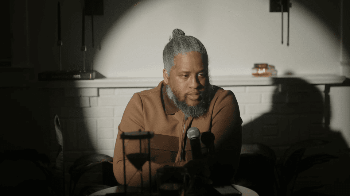 Apostle Jason teaching during a recorded session